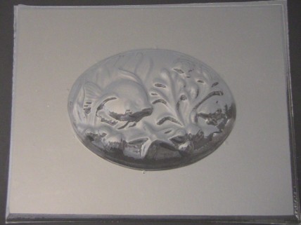 2512 Aquarium Plaque Chocolate Candy Mold